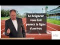 Le seigneur vous fait passer la ligne darrive