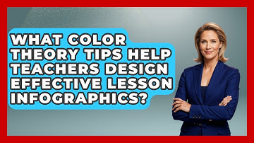 What Color Theory Tips Help Teachers Design Effective Lesson Infographics? - Teacher Tech Toolbox