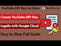 How to Get YouTube API Key Legally | Google Cloud Console (Step-by-Step)