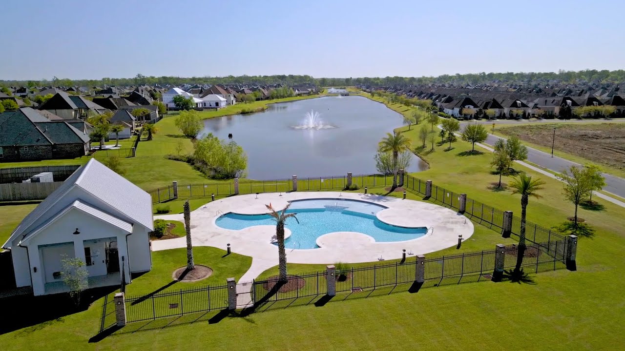 Water's Edge — New Baton Rouge Community Inside Lexington Estates YouTube