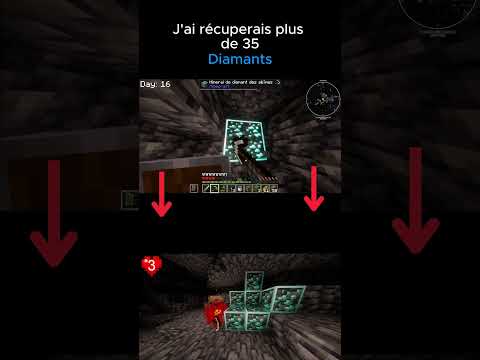 J'ai ENFIN build Ma Salle de STOCKAGE #minecraft #diamant #minecraftfr #gaming