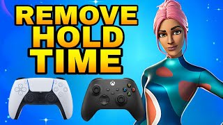 Famous HOW TO REMOVE EDIT HOLD TIME ON CONTROLLER (Fortnite) Profile