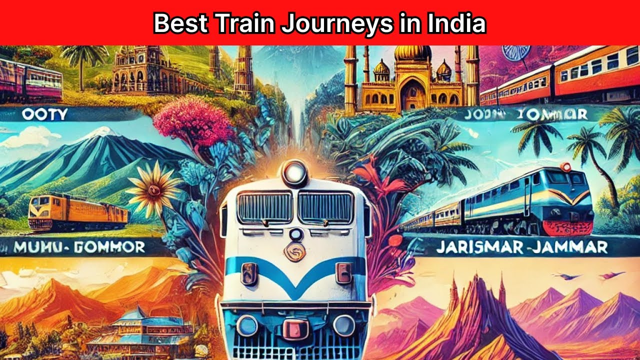 Top Scenic Train Journeys in India 🚆 | Explore Breathtaking Routes ...