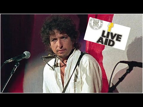 July 13: Live Aid Concert 1985 - Bob Dylan feat  Keith Richards and Ron Wood -   Complete Set
