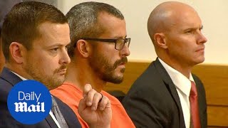 Shanann Watts' father weeps as husband is charged with killing family