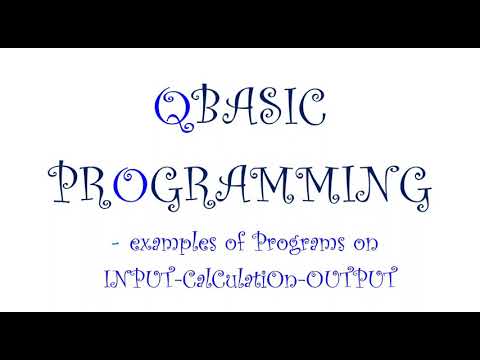 QBasic for Beginners P #QBasic #QBasiccoding