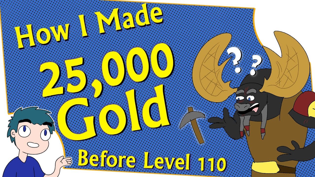 World of Warcraft - Make 25k Gold While Leveling - Gathering Profession Overview