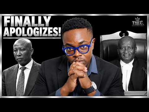 Malema FINALLY APOLOGIZES For JSC CRIME!