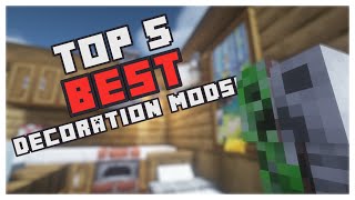 TOP 5 MODÓW DEKORACYJNYCH do gry MINECRAFT 1.20.1!!! screenshot 1
