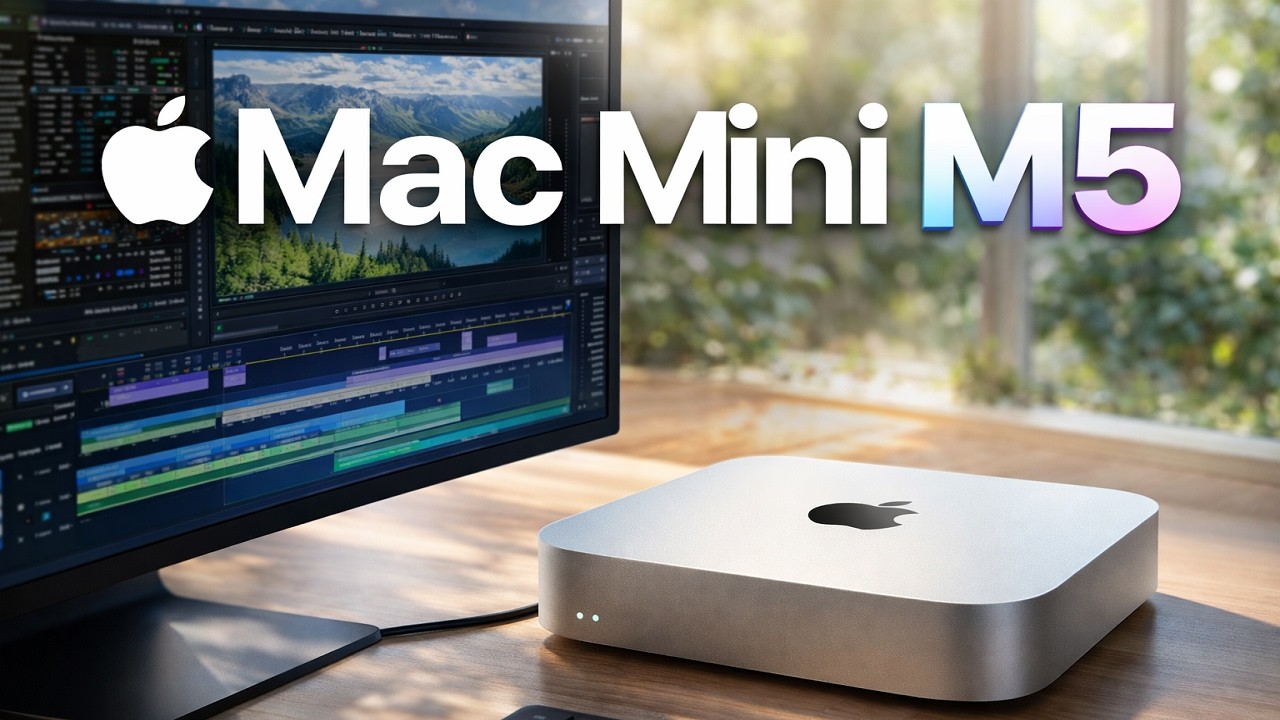Mac Mini M5 Leaks & Official Release Date: The Ultimate 8K Editing ...