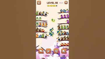 Bird Sort 2: Color Puzzle Level 55 #games #gaming #gameplay