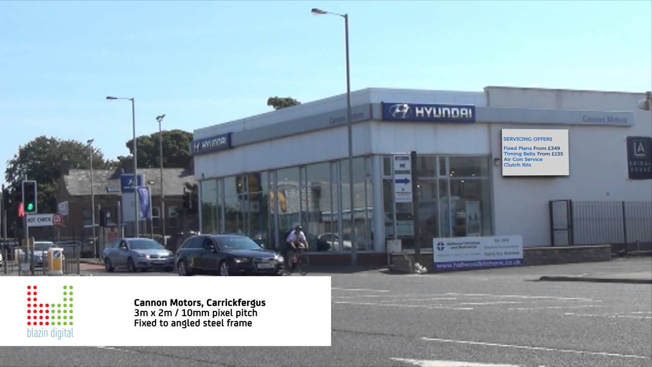 Cannon Motors, Carrickfergus YouTube