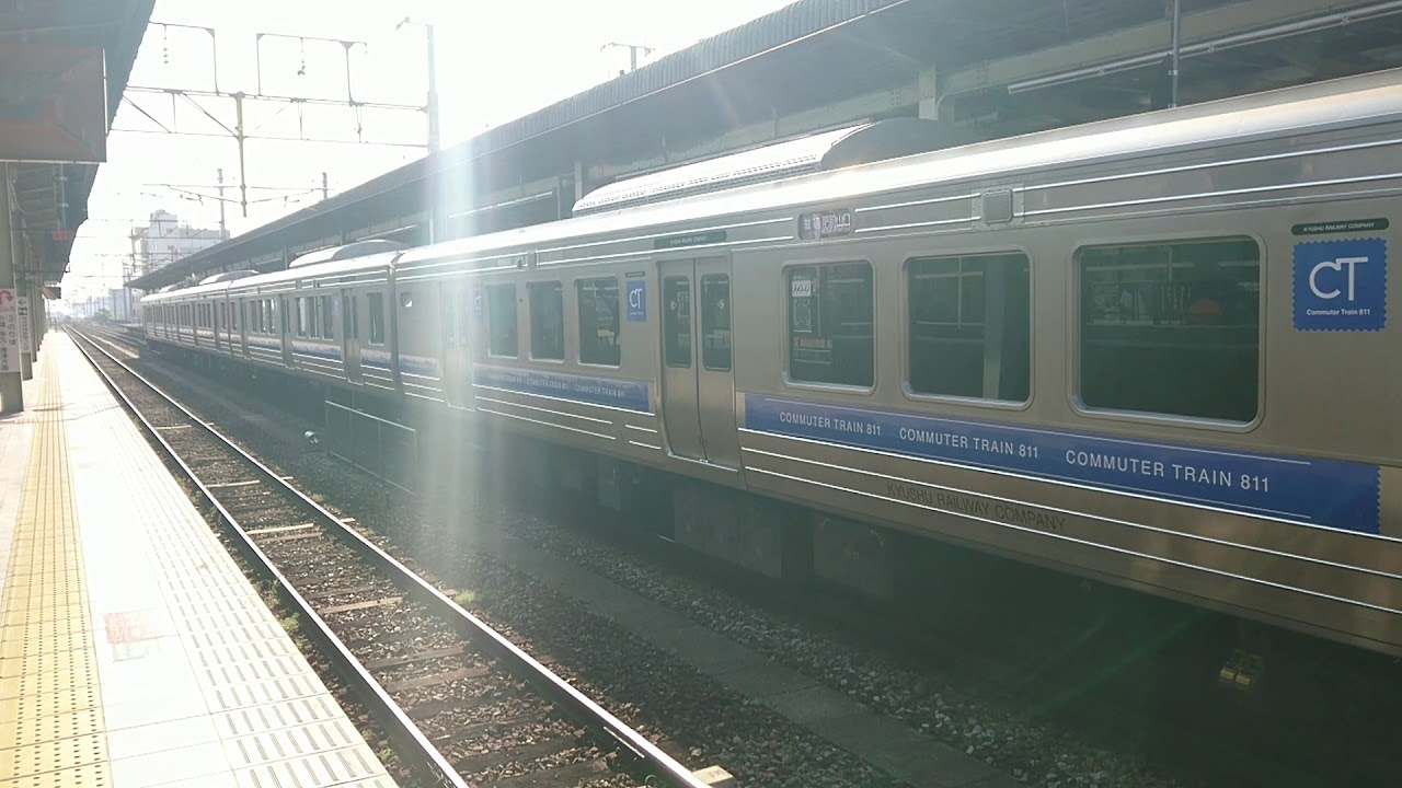2018.4.28撮影 811系PM1512 長崎本線普通肥前山口行2835M佐賀駅発車