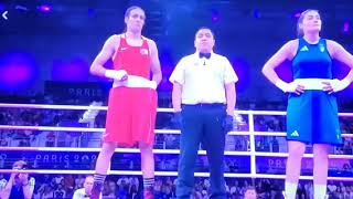 You Might Of Missed It, Imane Khelif Grabs His Junk Boxing 2024 Summer Olympics Controversy