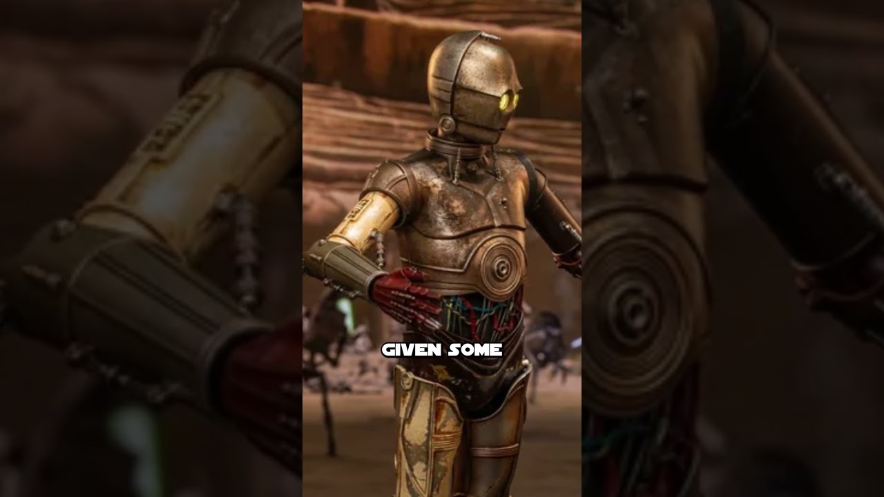 How C-3PO Got His GOLD Plating!