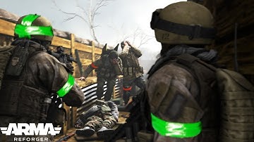 No One Survives Modern Trench Warfare | Arma Reforger