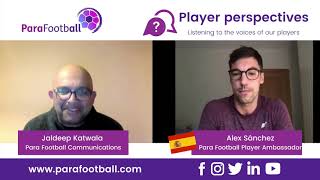 Para Football - Player Ambassador - Alex Sanchez