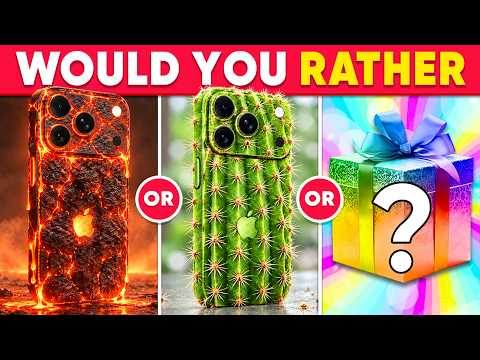 Would You Rather...? Ultimate MYSTERY Gift Edition 📱🎁🤑 HARDEST Choices Ever!