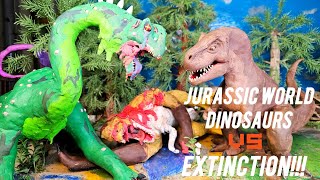 Download Lagu Jurassic World Dinosaur Extinction - Tyrannosaurus Rex Rexy vs. D-Rex \u0026 The Plague of Madness MP3