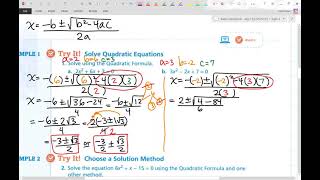Algebra 2 Lesson 2-6