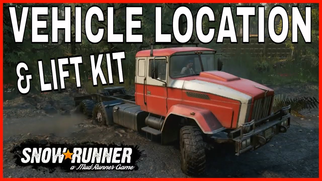 Snowrunner TAYGA 6436 Location + TAYGA 6436 LIFT Location snowrunner