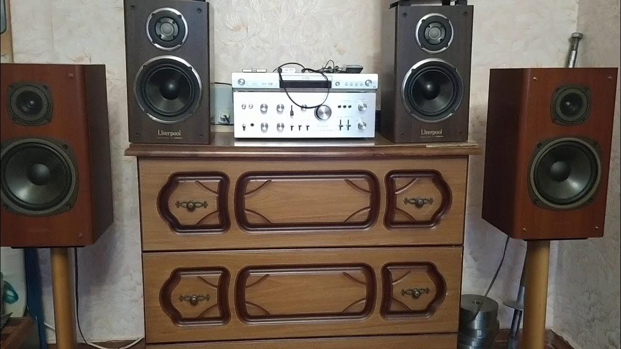 Японский винтаж . Колонки kenwood ls-d500 - YouTube