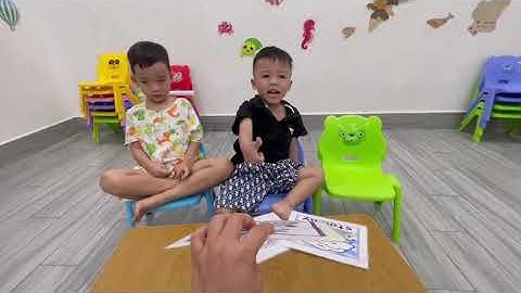 Tiếng Anh Giao Tiếp Phan Thiết: Pooh, Candy and Bo practice talking about Weather