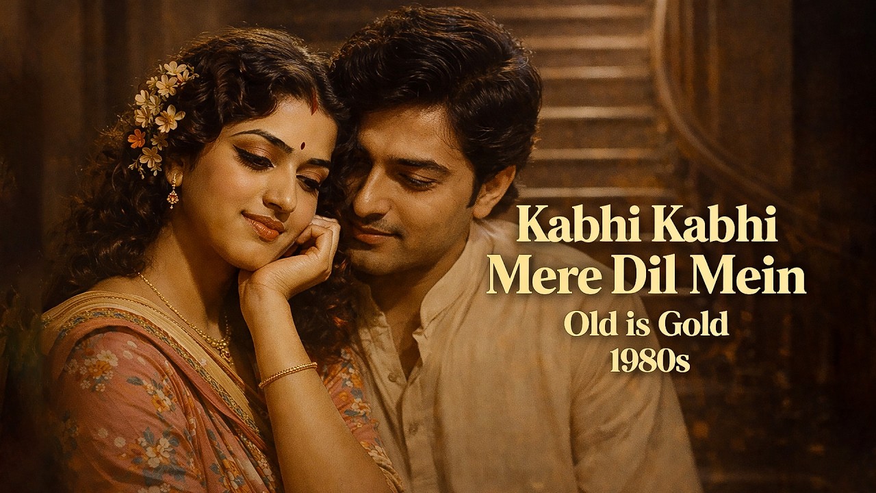 Kabhi Kabhi Mere Dil Mein – Old Is Gold 1980s Romantic Song | Classic Bollywood Love Song