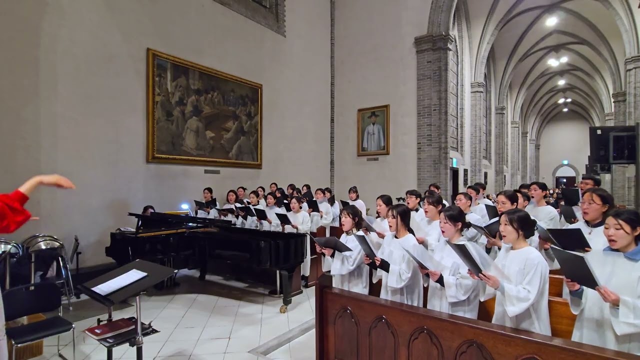 성모님께 드리는 노래_신상옥 안드레아 | 명동성당 청년성가대 엘리 | 2026년 1월 1일 천주의 성모 마리아 대축일 (세계 평화의 날) (자막)