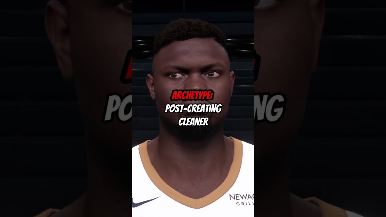 Zion Williamson (Post-Creating Cleaner) build in NBA 2k26! 