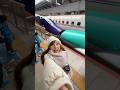 How Japanese Girl Enjoys Shinkansen Ride🚄