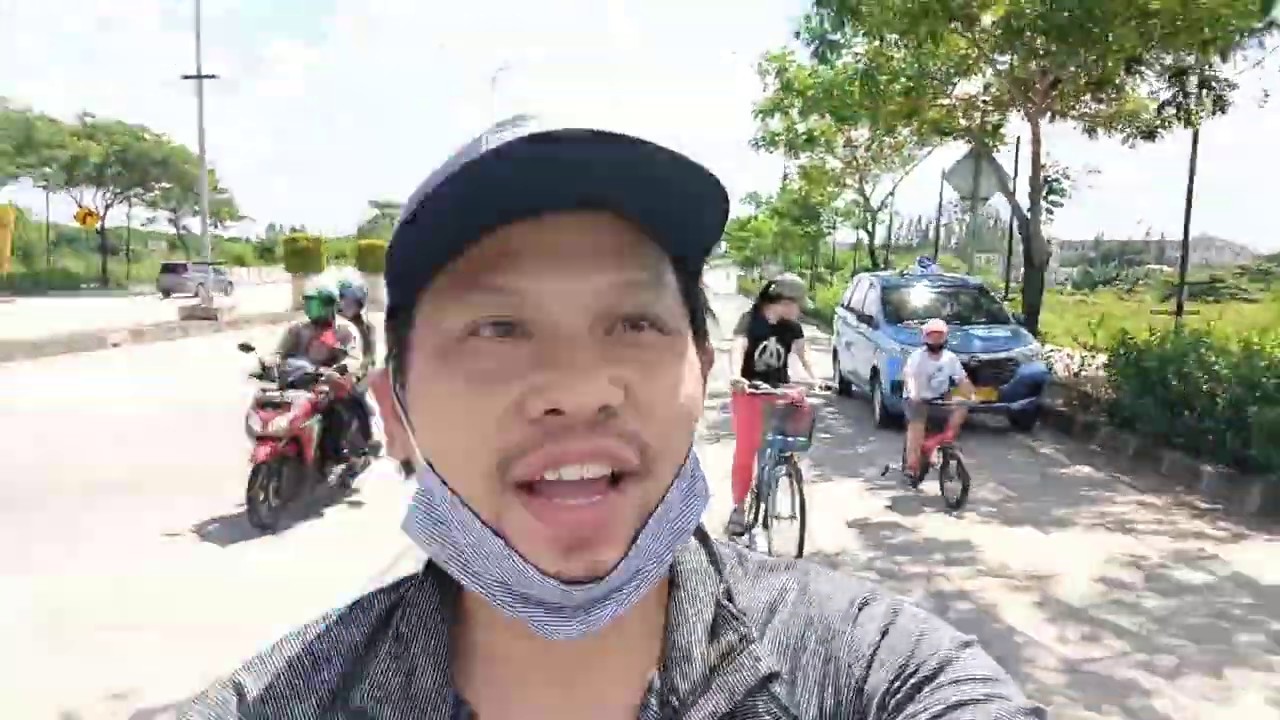  Sepeda  santai  bersama Keluarga RUTE TERJAUH pertama kali 