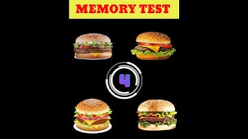 Memory Test Part - 5 || Riddles and puzzles for IQ Test #memorygame #shorts - Memory challenge