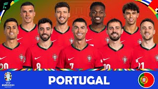 🇵🇹 PORTUGAL SQUAD LIST for UEFA EURO 2024 ft Ronaldo, Bruno, Bernardo, Felix, Dias | FAN Football