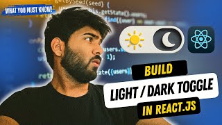 Build Light/Dark Toggle in React | useState | useEffect | React Series Ep1