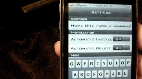 How to install install0us 2.5 on iPhone