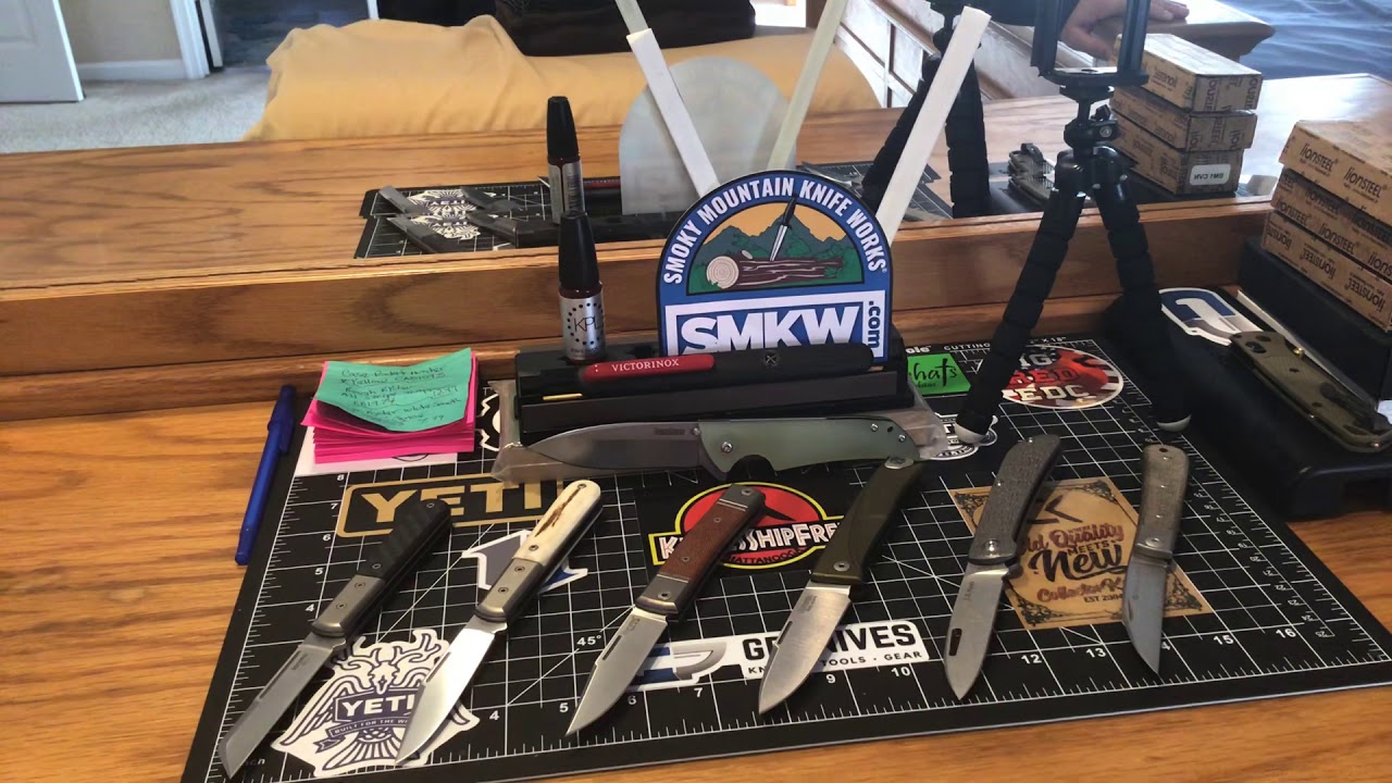 What makes a premium knife collection?????? - YouTube