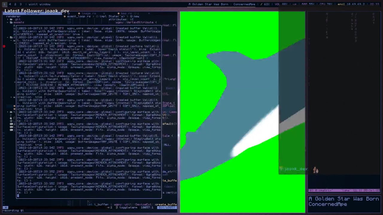 Working on an engine in Rust! (day 12) | uhhh, what was i doing again ...