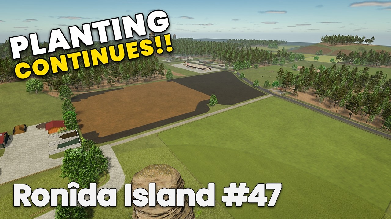 Ronîda Island FS25 Timelapse Farming Simulator 25 Ep 47