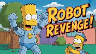 Simpsons Replace Bart With A Robot