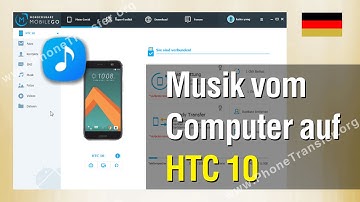 wie man musik vom computer auf HTC 10 überträgt