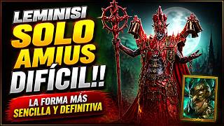 LEMINISI SOLO AMIUS DIFÍCIL!! ESTA ES LA FORMA MÁS SENCILLA Y DEFINITIVA | RAID: SHADOW LEGENDS