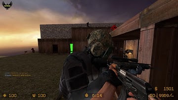 ZOMBIE ESCAPE MOD ON COUNTER-STRIKE: SOURCE, MAP: ZE_boatescape, CSS