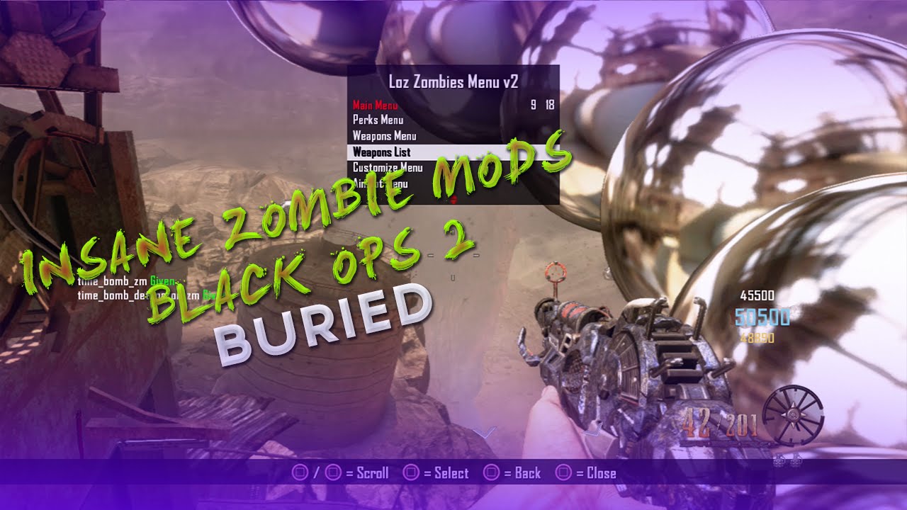 Bo2 Shit Engine Mod INSANE ZOMBIE MODS BURIED BO2 - YouTube
