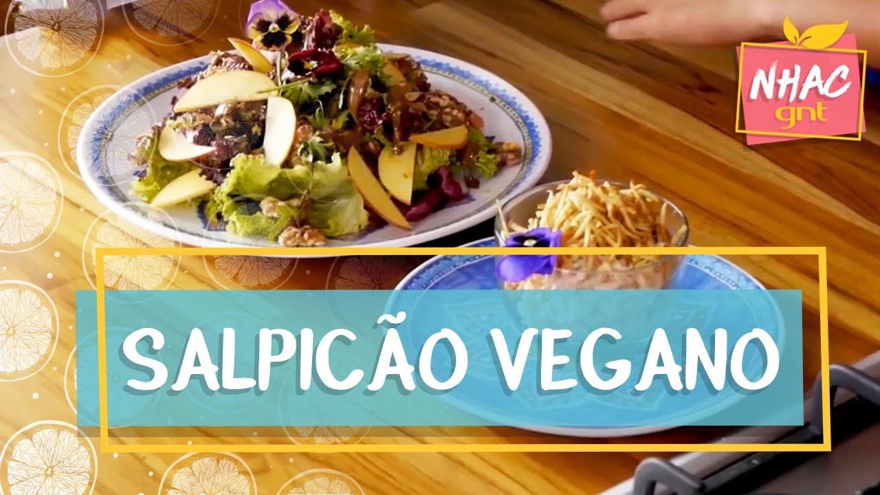 Salpicão vegano e molho especial para salada | Tati Lund | Comida.Org