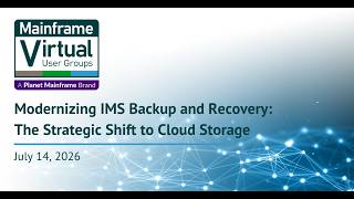 Virtual IMS User Group Meeting July 14 2026