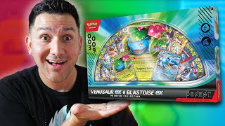 LIVE! Time to RIP GameStop Exclusive Venusaur Ex & Blastoise Ex Collection!- Pokémon Rip Time