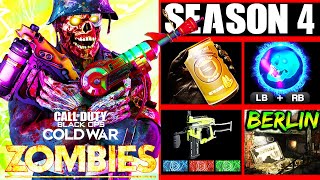 ALL SEASON 4 ZOMBIES UPDATES! (DLC2 MAP, ALL WEAPONS, FIELD UPGRADE, PERKS! (Call of Duty: COLD WAR)