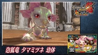 モンハン部幼体選手権　タマミツネ幼体