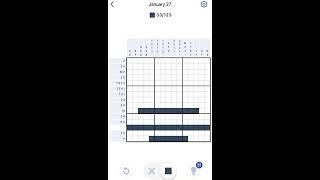 Nonogram January 27 2020